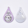 Acrylic Pendants X-OACR-S035-16I-3