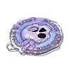 Halloween Printed Acrylic Pendants MACR-G059-04B-3