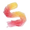 Transparent Painted Glass Beads Strands X1-DGLA-A034-T8mm-A07-1