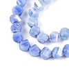 Anti-Tarnish Electroplate Glass Beads Strands GLAA-T025-6mm-14B-4