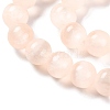 Natural Selenite Beads Strands G-C142-01B-08-4