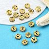 Brass Rhinestone Spacer Beads RB-A014-L7mm-01G-4