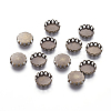 Brass Lace Edge Bezel Cups LS-KK-C1764-3-AB-1