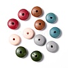 Painted Wood Beads X-WOOD-T021-18-M-1