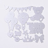 Carbon Steel Cutting Dies Stencils DIY-E017-21-2