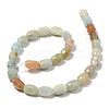 Natural Flower Amazonite Beads Strands G-F781-A12-01-3