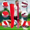 1 Pair Polycotton Solid Color Football Socks AJEW-CL0001-33B-6