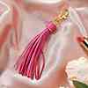 Imitation Leather Tassel Pendant Decorations HJEW-JM02885-1