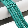 Synthetic Turquoise Beads Strands TURQ-G120-4x6mm-13-5