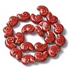 Ocean Series Handmade Porcelain Beads PORC-R002-03G-4