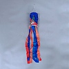 Christmas Theme Polyester Windsock Streamer Fish Flag AJEW-WH20008-10A-1