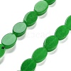 Dyed Natural Malaysia Jade Beads Strands G-P559-B20-01-1