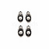 Tibetan Style Alloy Charms TIBE-S320-214AS-1