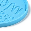 DIY Mother's Day Theme Flat Round Pendant Silicone Molds SIMO-H010-02E-4