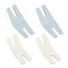 HOBBIESAY 4Pcs 2 Style Sewing Machine Stitching Plate KY-HY0001-09-1