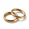 Ion Plating(IP) 304 Stainless Steel Open Jump Rings X-STAS-R060-5x0.7-G-2