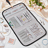 Rectangle PU Leather Envelope Travel Folding Rolls AJEW-WH0248-887A-4