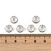Brass Grade A Rhinestone Spacer Beads RB-A014-Z8mm-17S-4