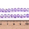 Transparent Glass Beads Strands EGLA-N016-6mm-03-4