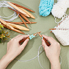 CHGCRAFT 7Pcs 7 Style Bamboo Circular Knitting Needles DIY-CA0005-02-3