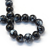 Baking Paint Glass Round Bead Strands DGLA-Q019-6mm-73-2