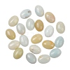 Natural Flower Amazonite Cabochons G-C115-01A-31-1