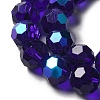 Electroplate Transparent Glass Beads Strands EGLA-A035-T10mm-L06-3