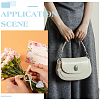 6Pcs 316 Stainless Steel Photo Locket Keychain KEYC-UN00013-5
