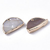 Natural Freshwater Shell Pendants SHEL-N026-13-2