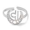 304 Stainless Steel Constellation Rings for Women RJEW-U024-01P-04-2