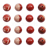 200Pcs Natural Red Jasper Bead G-CJ0001-59-3