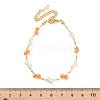 Imitation Pearl and Glass Beads Bracelets for Woman BJEW-S157-06L-6