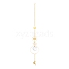 Hanging Crystal Aurora Wind Chimes HJEW-Z003-12-1