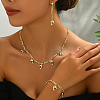 Ocean Dolphin Tassel Jewelry Set for Women Beach Vacation Style HU1740-1