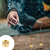 Brass Incense Burner Holder AJEW-GA0010-20A-5