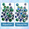 50Pcs 5 Colors Glass Beads GLAA-TA0003-80-4