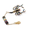 Scorpion Glass Seed Beads Pendant Decoration HJEW-MZ00121-6