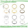 6 Colors Iron Split Rings IFIN-PH0002-28A-2
