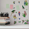 16 Sheets 8 Styles Waterproof PVC Wall Stickers DIY-WH0345-018-6