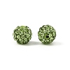 Pave Disco Ball Beads X-RB-H258-8MM-214-3