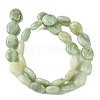 Natural Xiuyan Jade Beads Strands G-K365-B11-02-3