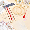 DIY Embroidery Bookmark Kits DIY-SC0029-47-3