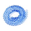 Baking Painted Glass Bead Strands DGLA-A039-T4mm-A020-2