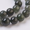 Natural Green Rutilated Quartz Beads Strands G-F568-106-10mm-3