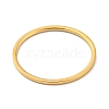 Ion Plating(IP) 304 Stainless Steel Simple Plain Band Finger Ring for Women Men RJEW-F152-05G-B-2