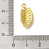 Brass Micro Pave Cubic Zirconia Pendants KK-C072-23A-G-3