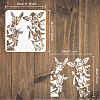 PET Hollow Out Drawing Painting Stencils DIY-WH0391-0367-2