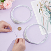 60Pcs Stainless Steel Wire Necklace Cord DIY Jewelry Making TWIR-UN0001-14-4