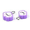 Handmade Polymer Clay Charms LS-CLAY-N006-37B-01E-3