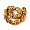 Vintage Handmade Porcelain Beads PORC-Q008-12C-2